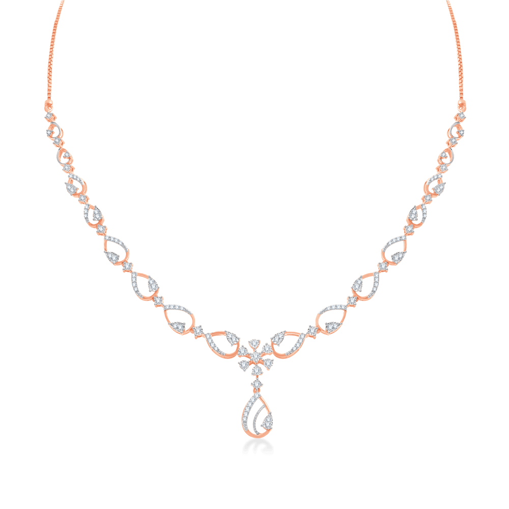 Luminous Cascade Necklace